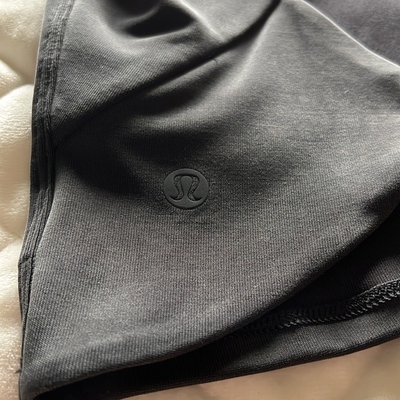 Lululemon Black Short Sleeve with Cutout Back - Picture 2 of 4